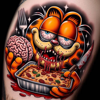 Creepy Garfield