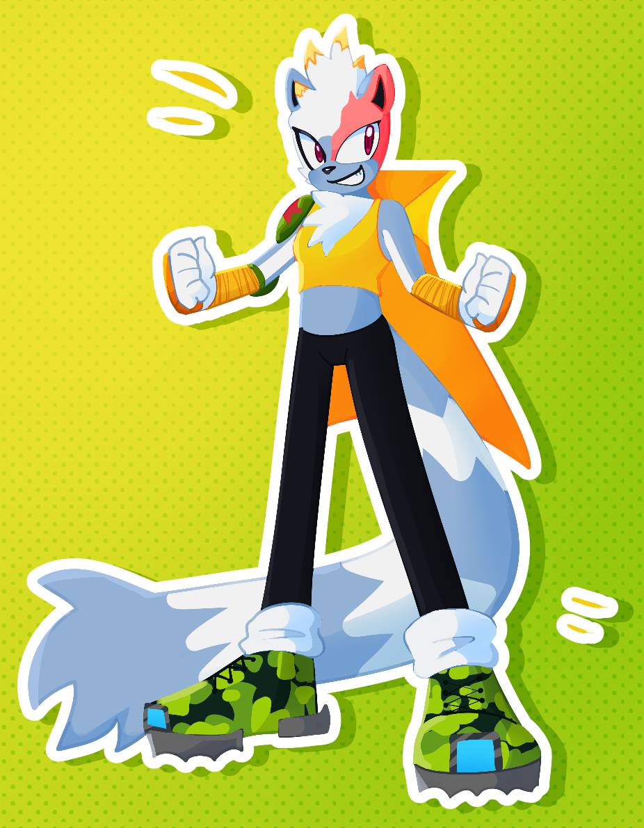 Tangle The Lemur Redesign (Sonic GOTAP) by Davidthehedgehog010 on ...