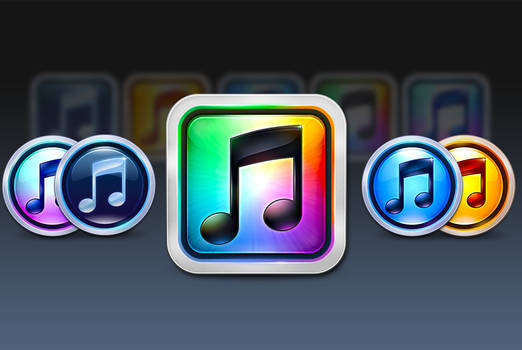 iTunes 10 Icons