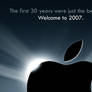 MacWorld 2007 Teaser Wallpaper