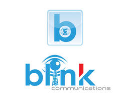Blink Communications Logo and Icon Button