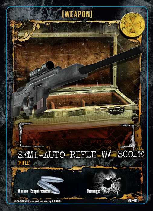 Semi-Auto Rifle with Scope