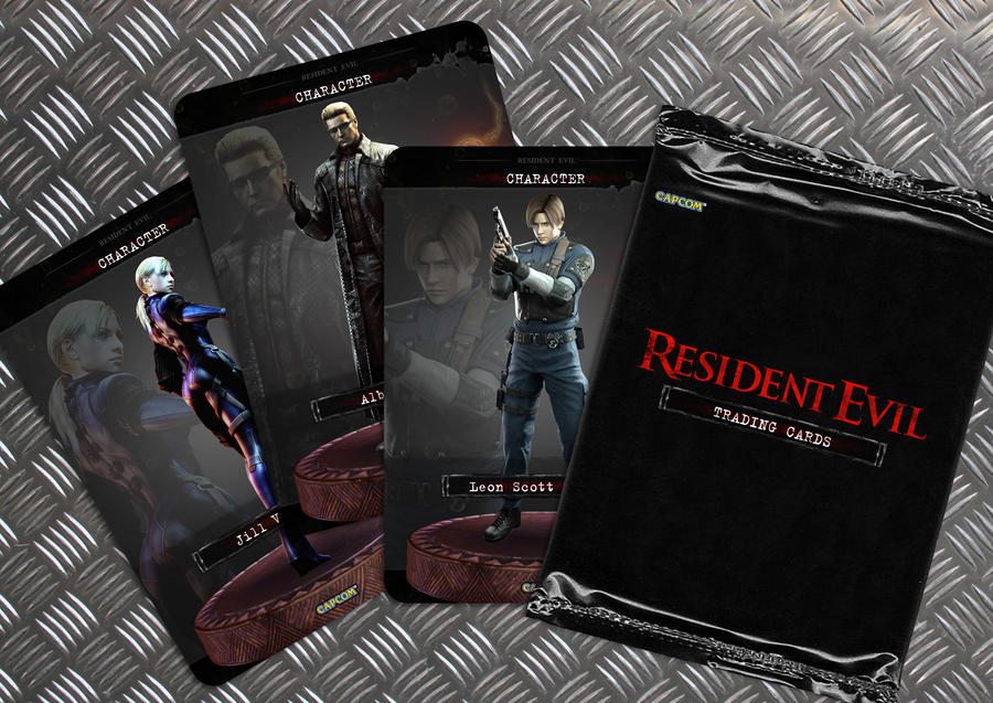 Resident Evil Trading Cards