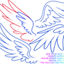 MLP Wing Base Lineart - Free 2 Use by Floralisole