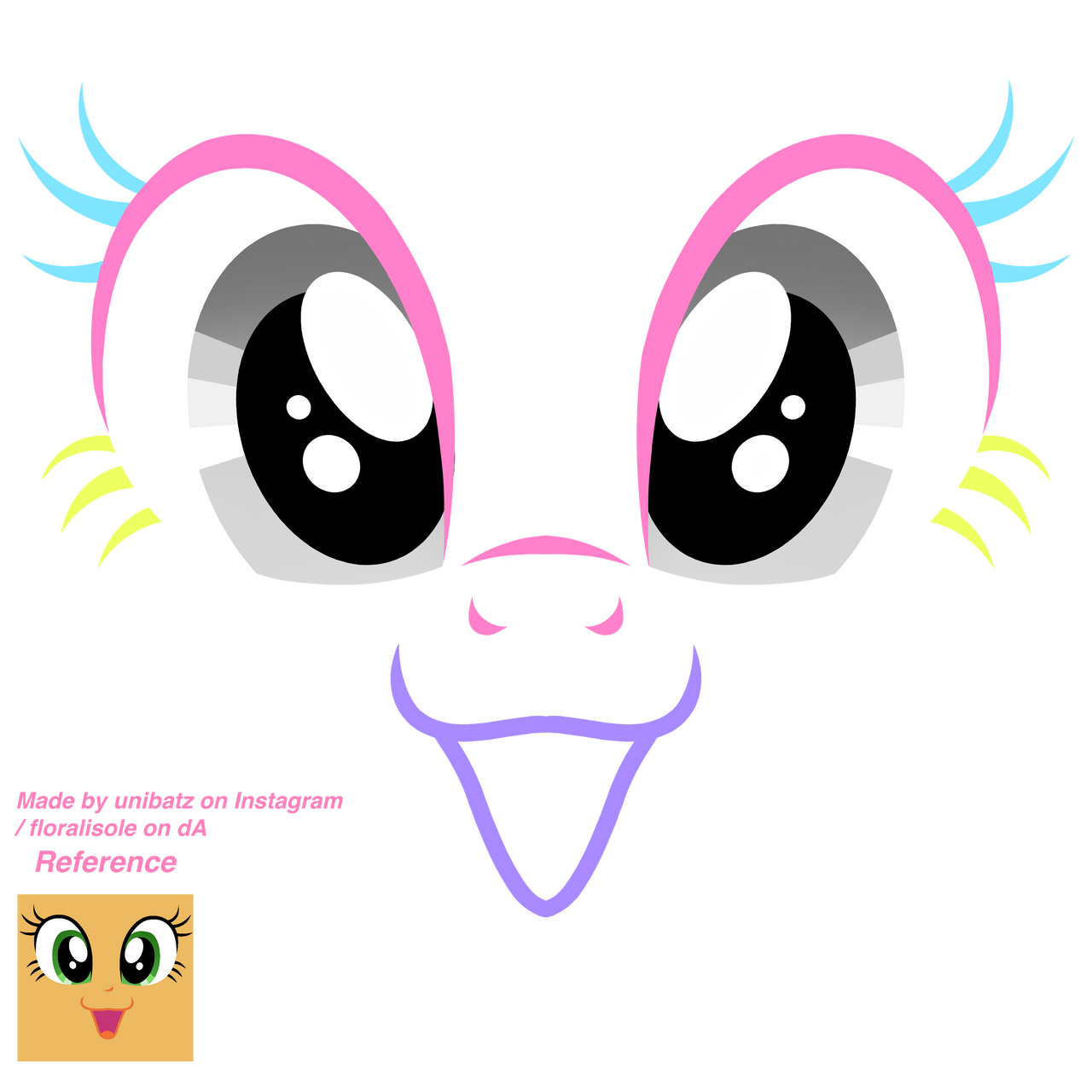 PONY FACE BASE by Floralisole on DeviantArt pony-face-base-by-floralisole-on-deviantart