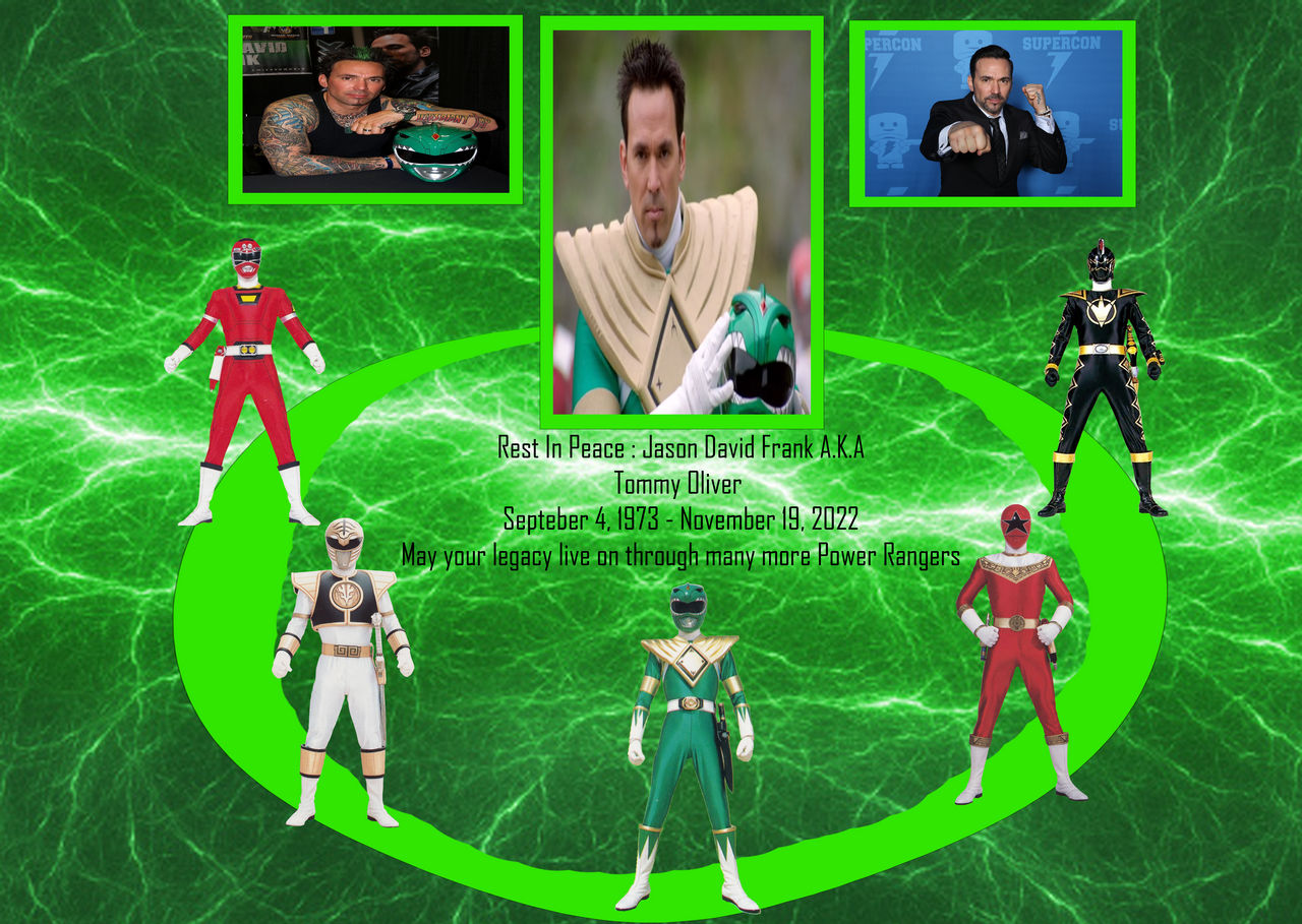 Jdf Power Rangers Power Rangers Tribute to Jason David Frank, Tommy by TheCadenShow on ...
