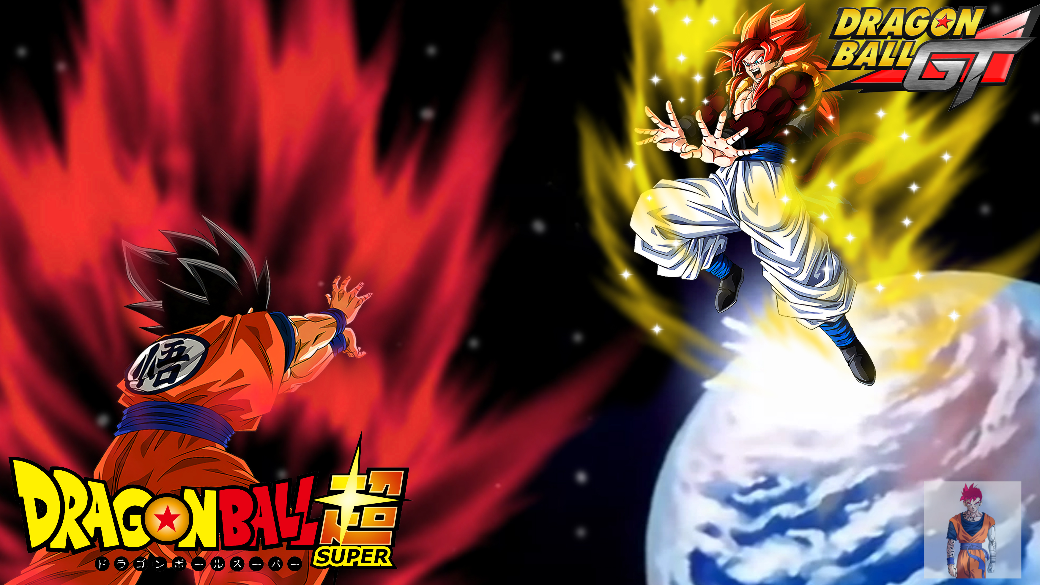 Dragon Ball GT - SSJ4 Goku Wallpaper by superbros4564 on DeviantArt