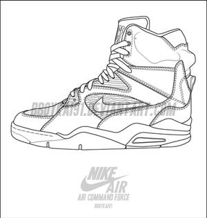 Nike Air Command Force Template
