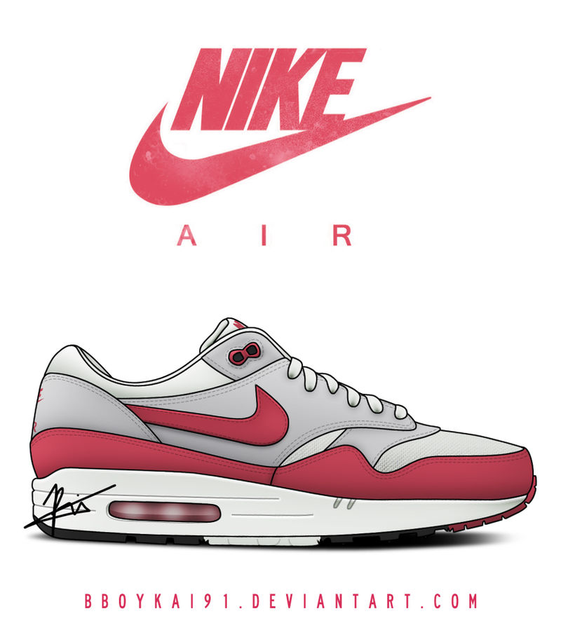 Nike Air Max 1 'OG Red' by BBoyKai91 on DeviantArt Nike Air Max 1 'OG Red' by BBoyKai91 on DeviantArt