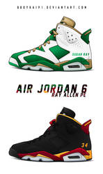 Air Jordan 6 PE 'Ray Allen'