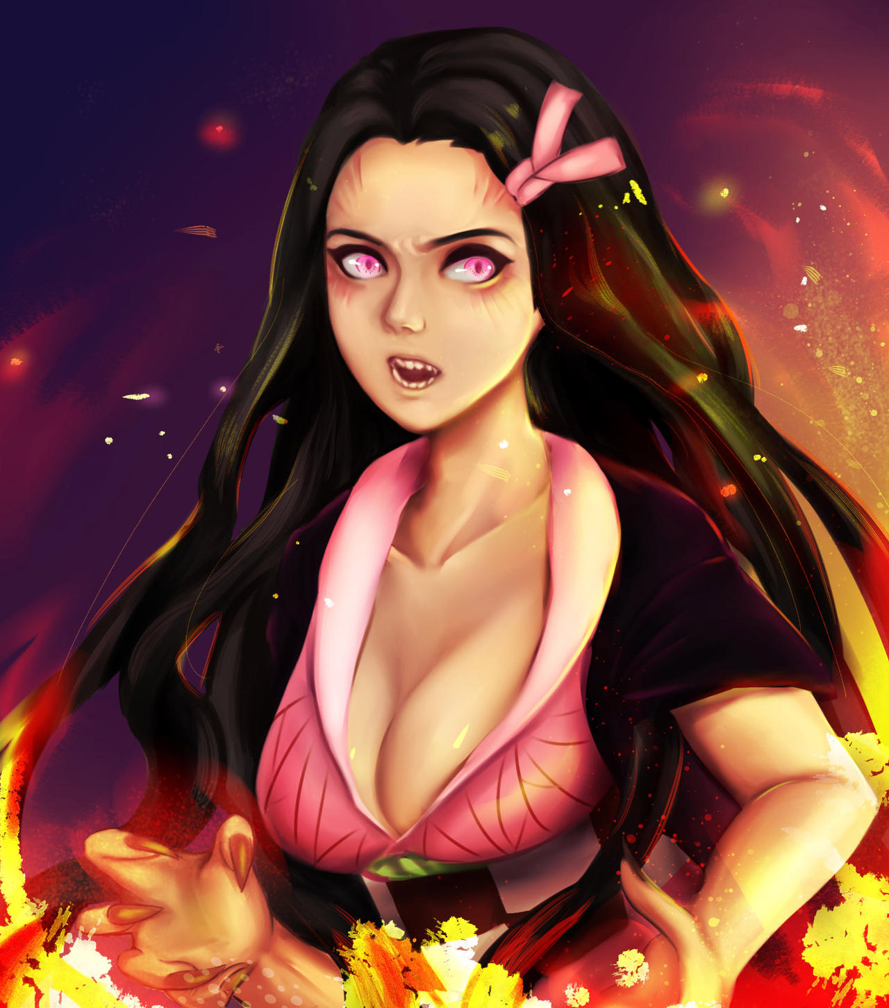 Nezuko Grown Up by TakoMori on DeviantArt