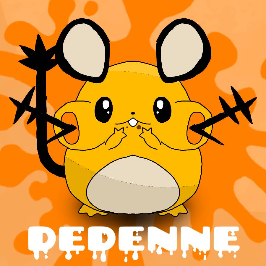 Three Dedenne Dedenne by 151000mango151000 on DeviantArt