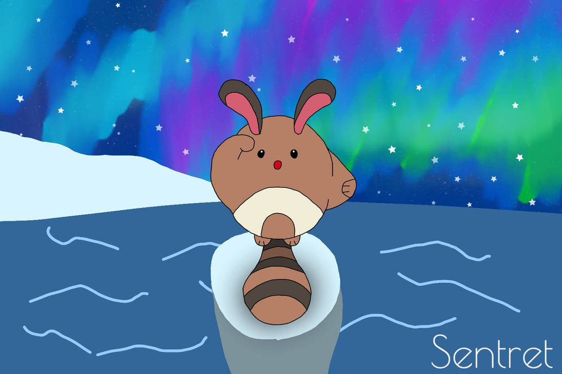 Sentret Flying Sentret by 151000mango151000 on DeviantArt