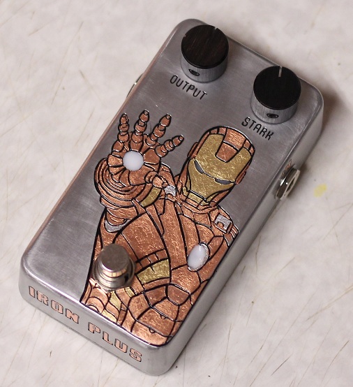 Iron Man DIY guitar effect pedal