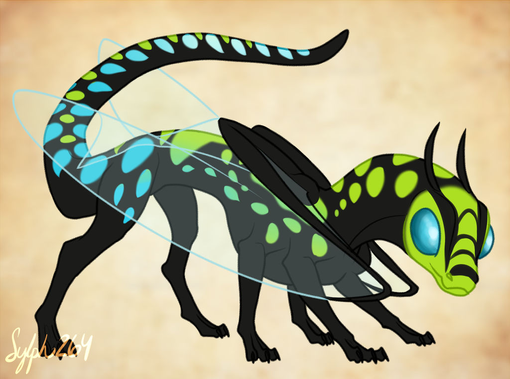 Howker Dragon Southern Hawker Dragonfly Dragon by Sylph264 on DeviantArt