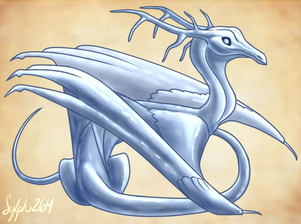 Ice Dragon by Sylph264 on DeviantArt