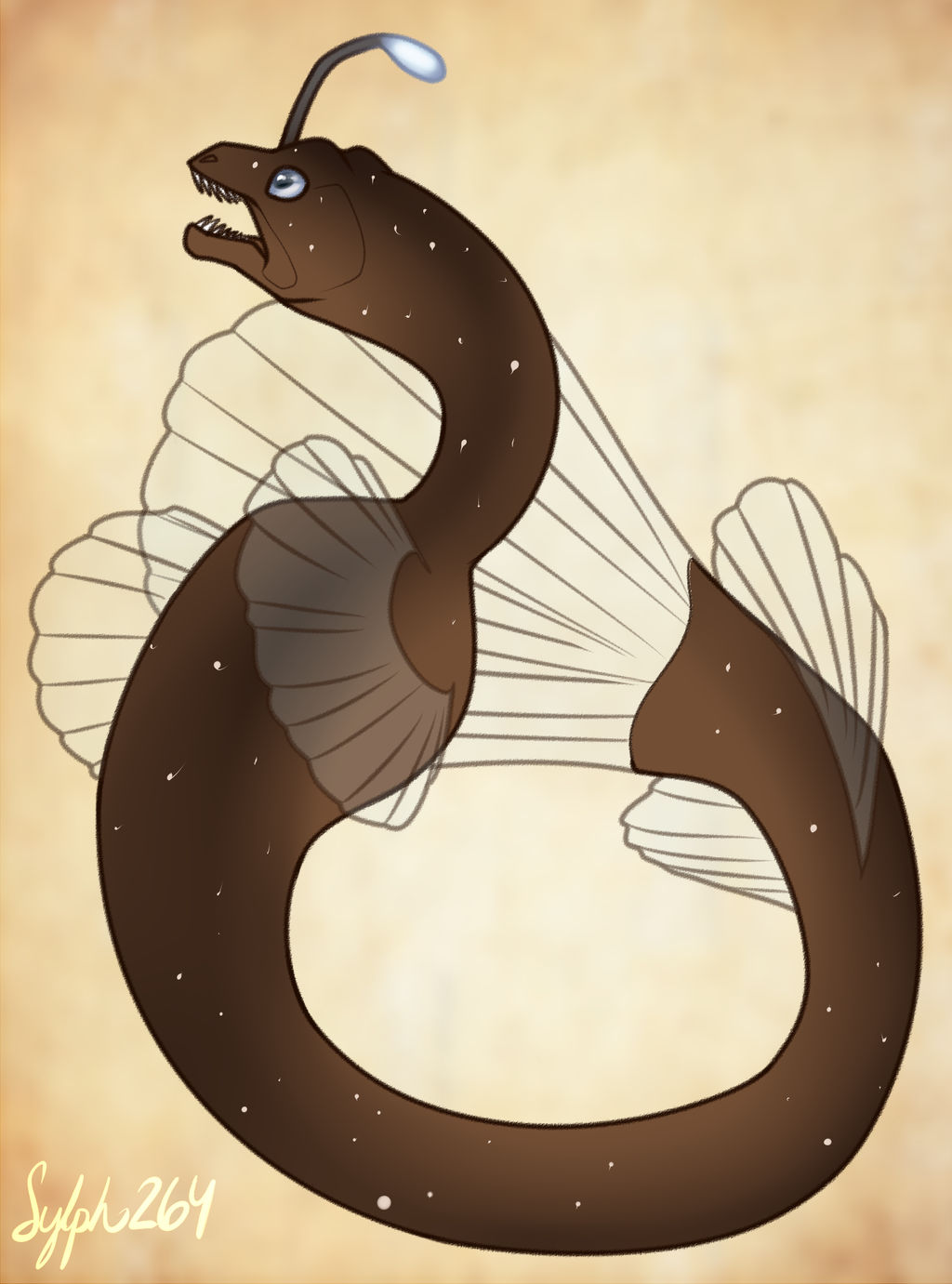 Anglerfish Dragon- Merdragon Mermay by Sylph264 on DeviantArt