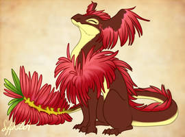 Bottlebrush Dragon