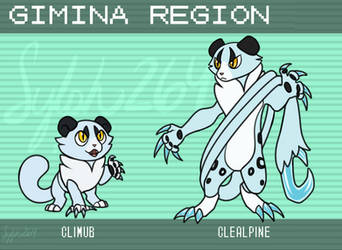 Commission: The Climbing Cat Fakemon