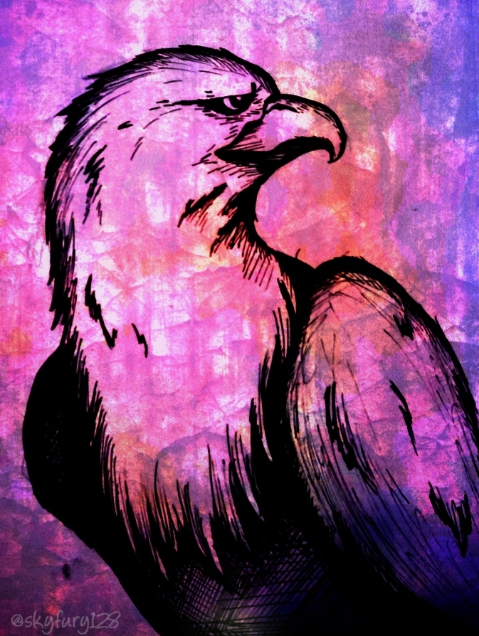 Purple Rhinestone Eagle Purple Eagle Wallpaper by SkyFury128 on DeviantArt