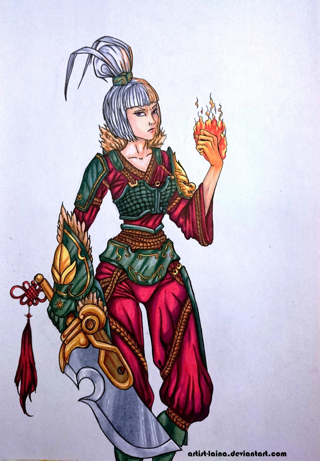 Dragonblade Riven by Artist-LaiNa on DeviantArt