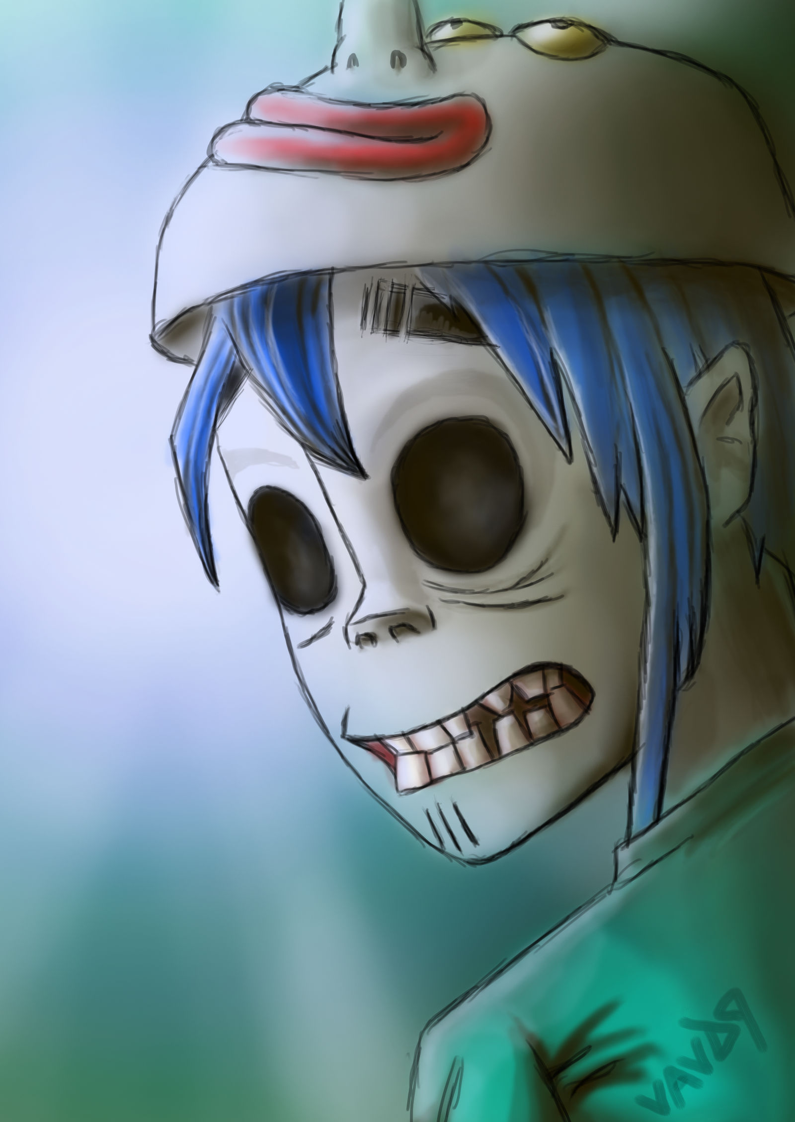 Gorillaz Rhinestone Eyes 2d By Vavdg On DeviantArt gorillaz-rhinestone-eyes-2d-by-vavdg-on-deviantart