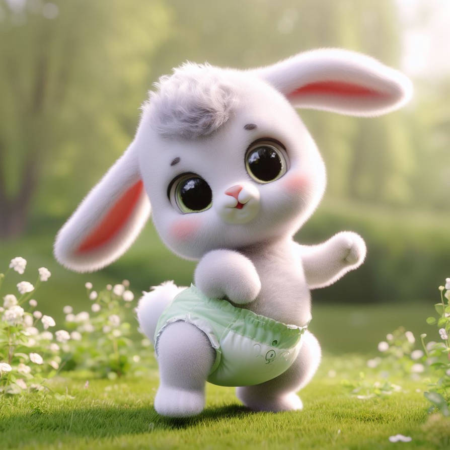 Napy Rabbit AI Nappy Bunny #3 by BracknellBen18799 on DeviantArt