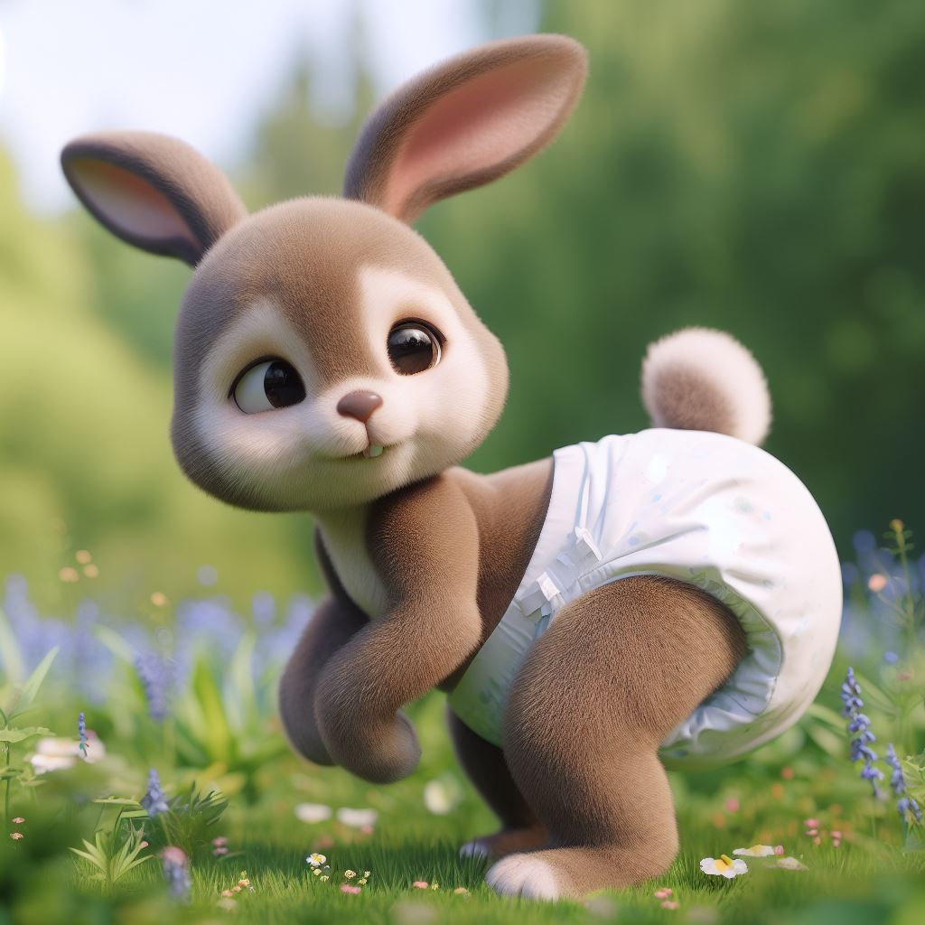 Napy Rabbit AI Nappy Bunny #4 by BracknellBen18799 on DeviantArt