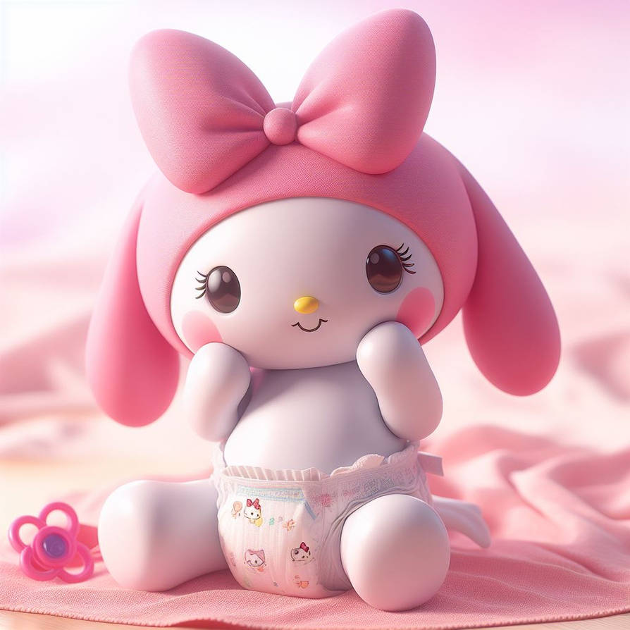 AI Baby My Melody #2 by BracknellBen18799 on DeviantArt