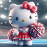 AI Cheerleader Kitty #1