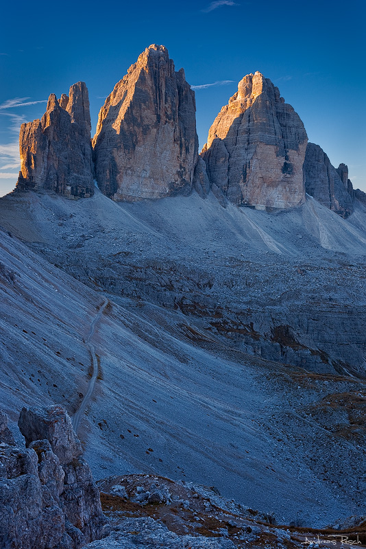 Tre Cime di Lavaredo - Path