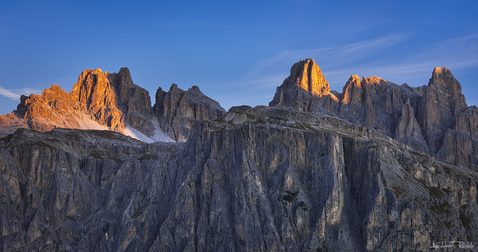 Morning in the Dolomites