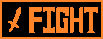 FIGHT (Undertale Stamp) by Falcosartcorner