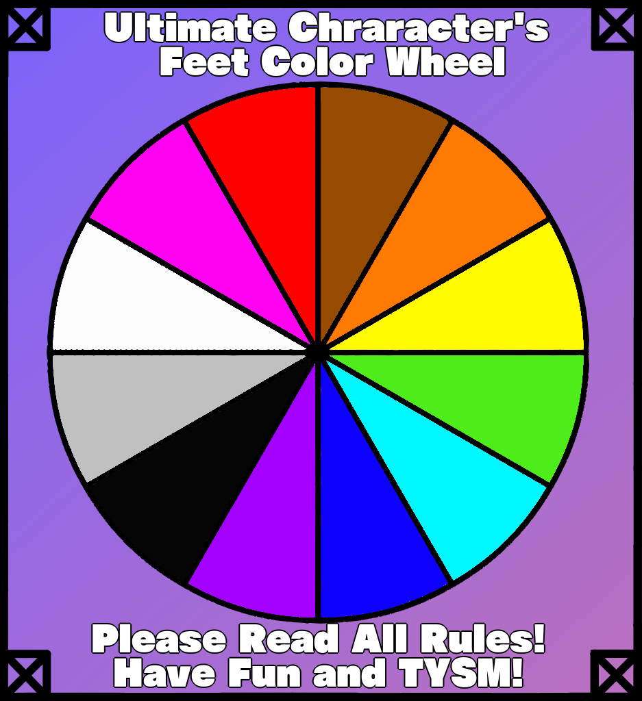 (No More Entries) Ultimate Character Color Wheel by AJNRULES50 on ...