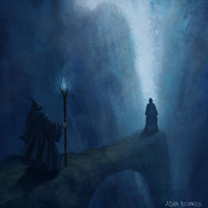 wizard journey painting