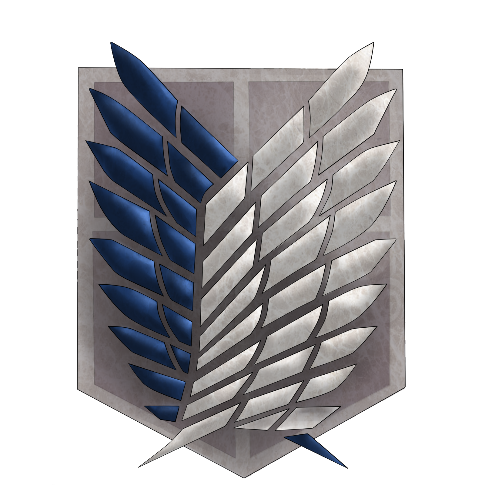 Scouting Legion shield - SNK by Sakkushi by SunnyDjoka