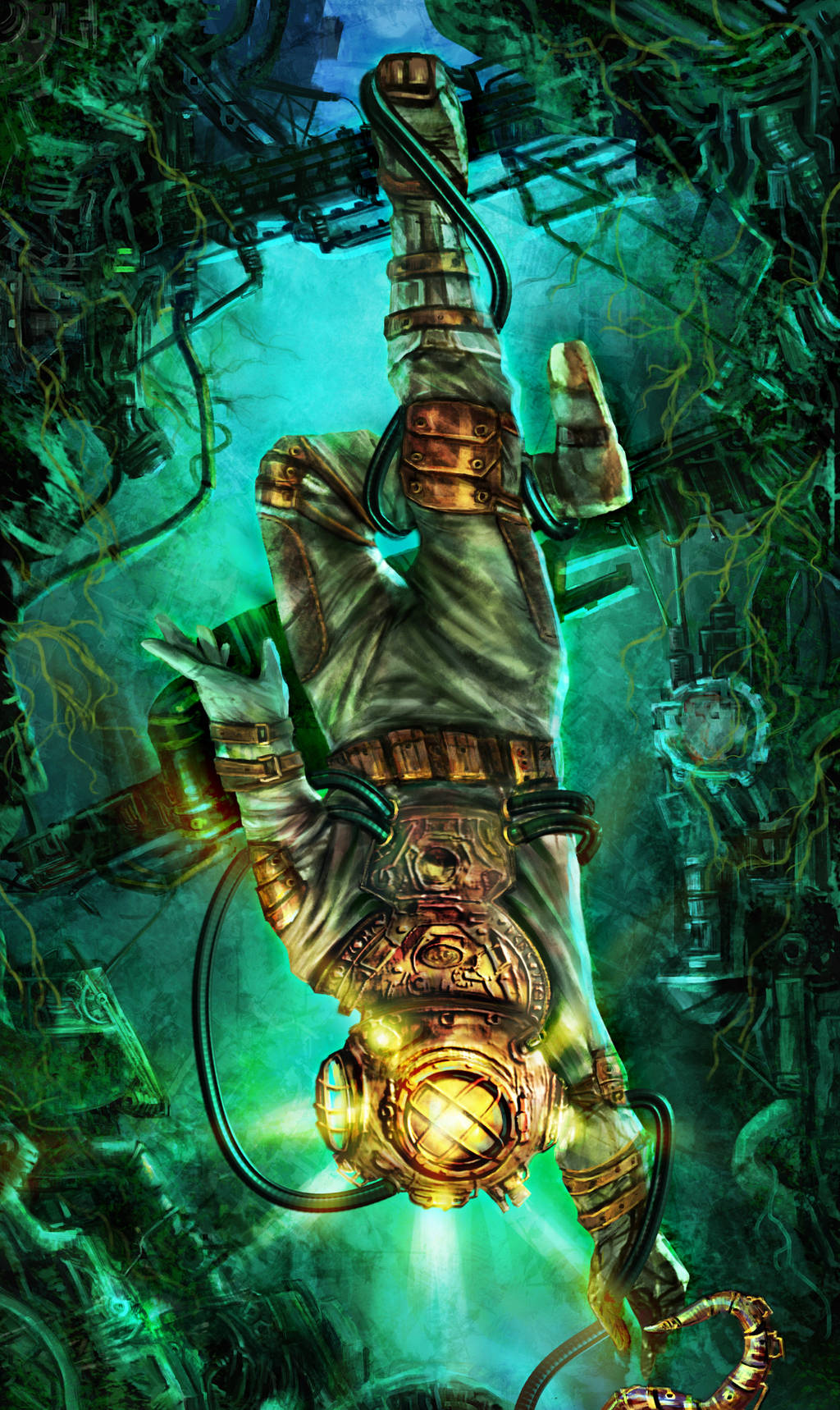 Perilous Diver by brass-and-steam