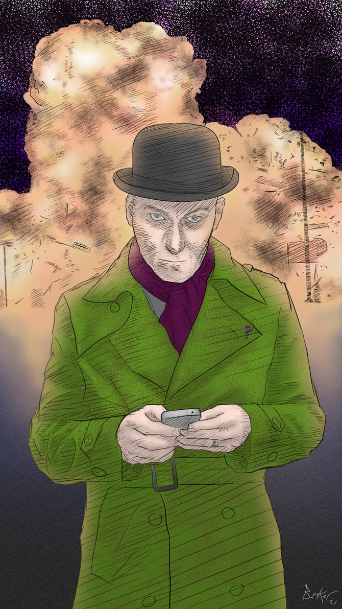 Mowhawk Riddler The Riddler by HoloGryFaq on DeviantArt