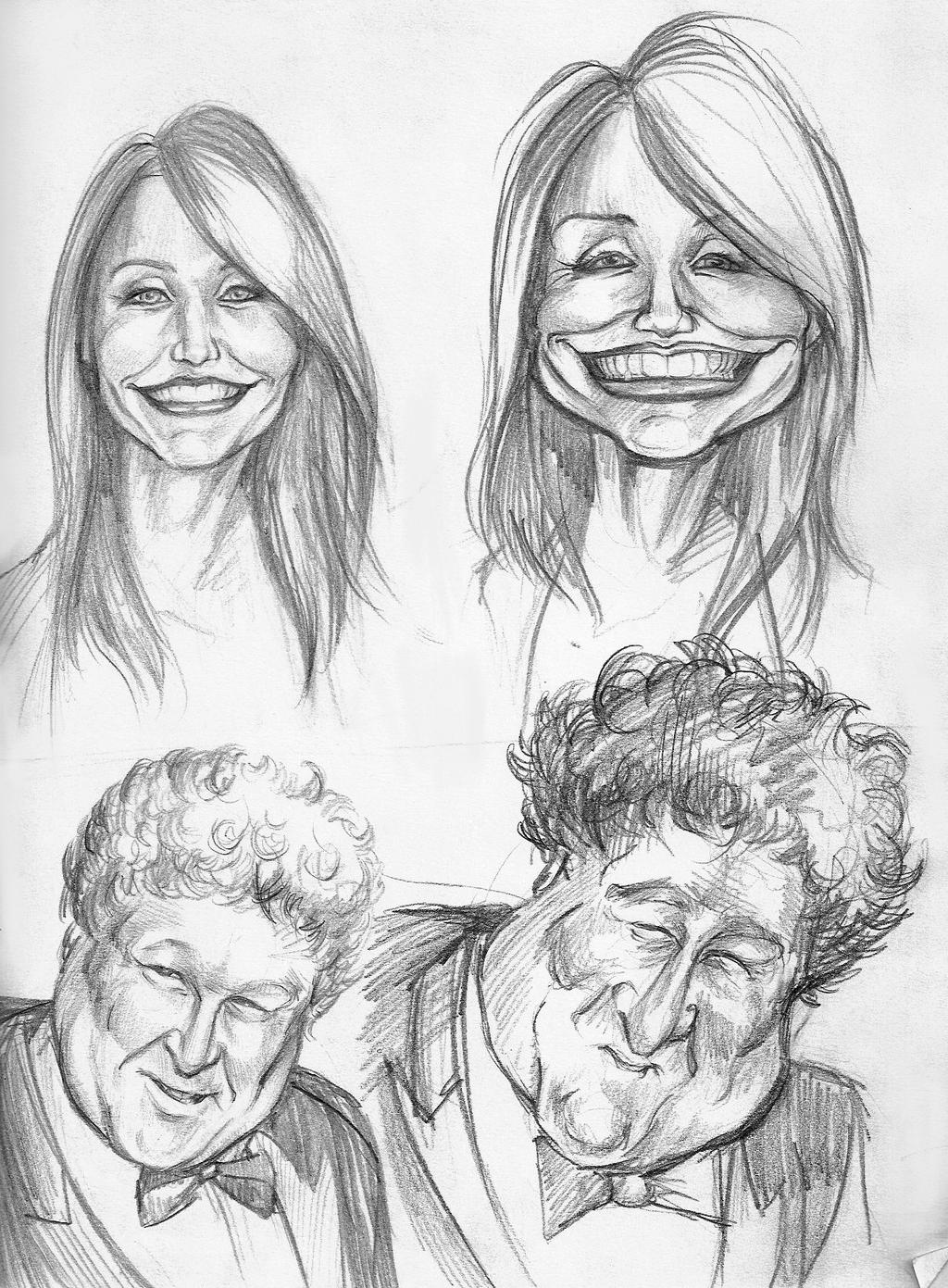 Caricature Sketches Page 1