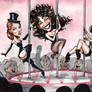 Celebrity Strippers Caricature