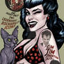 Rockabilly Pinup Girl Poster Design