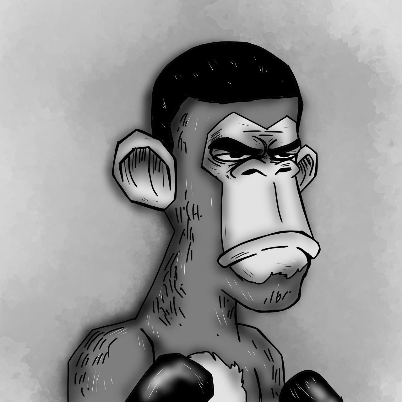 Muhammad Ali by boredapecelebs on DeviantArt