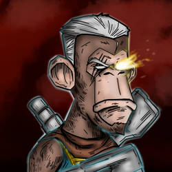 Cable by boredapecelebs