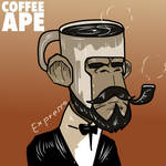 Coffee Lover Bored Ape by boredapecelebs