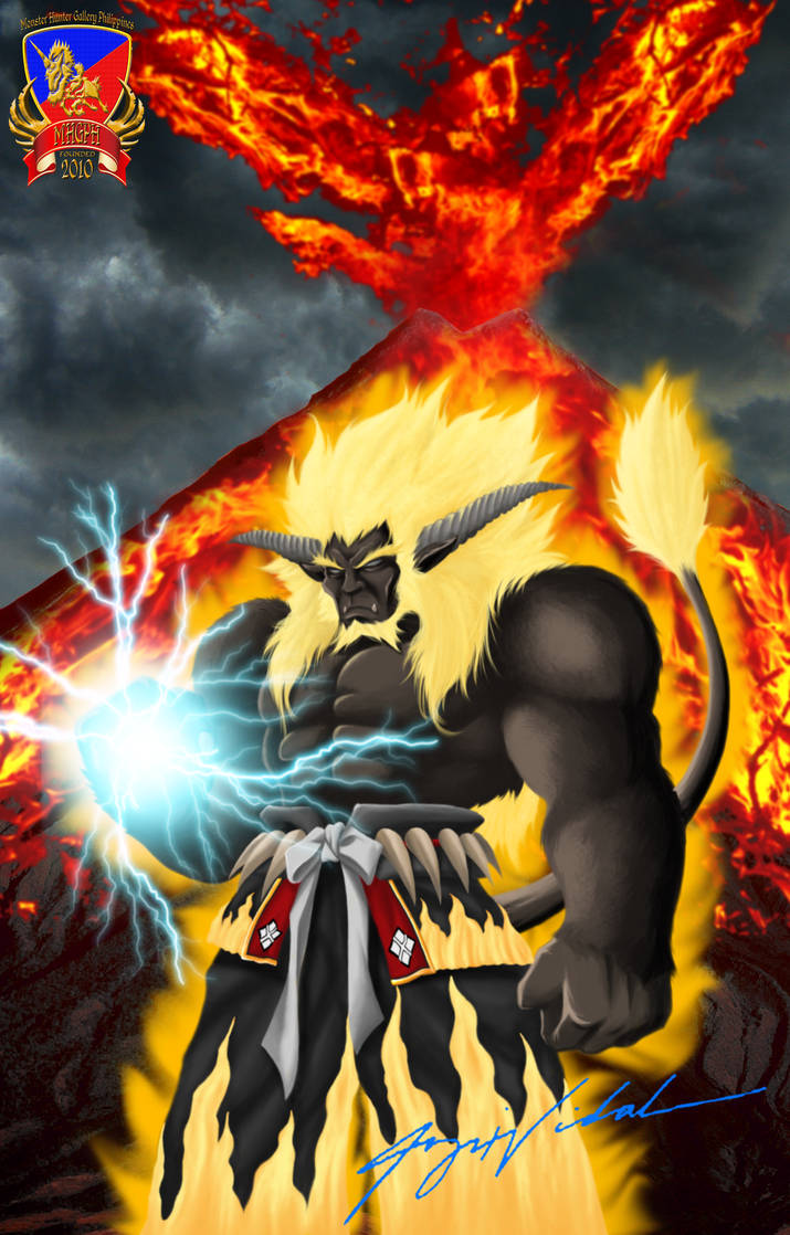 Super Rajang Super Saiyan Rajang by hellkite527 on DeviantArt