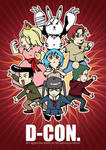 D-CON 2011 poster WIP by GBWhisper