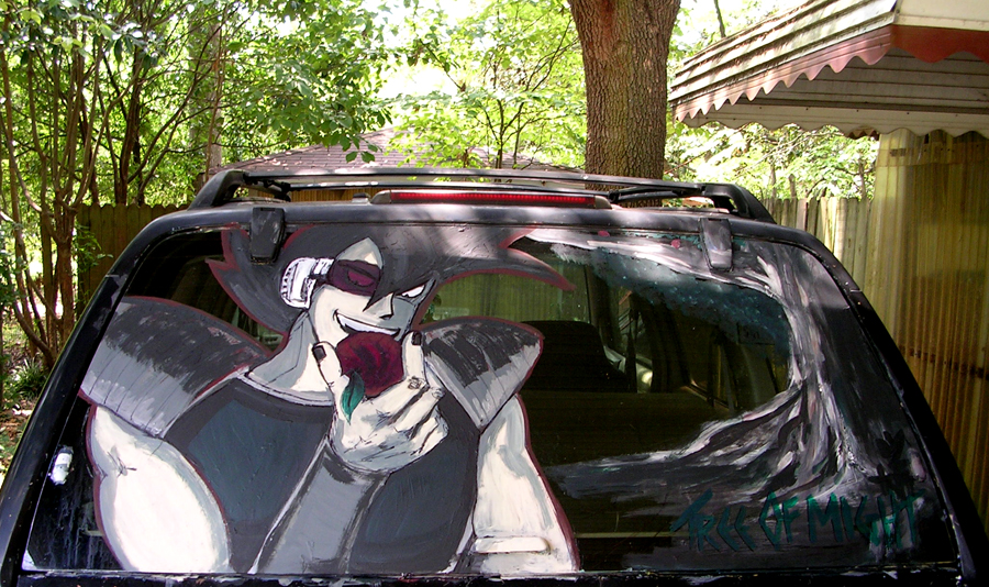 Tree of Might -Car Art