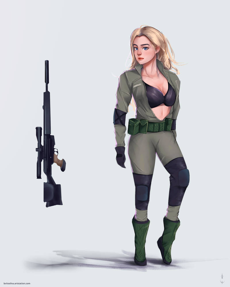Sniper Wolf (MGS) by bvitosilva on DeviantArt