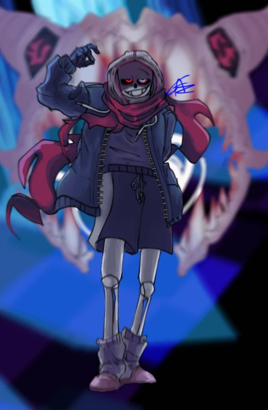 Dust sans by GrafzCup on DeviantArt