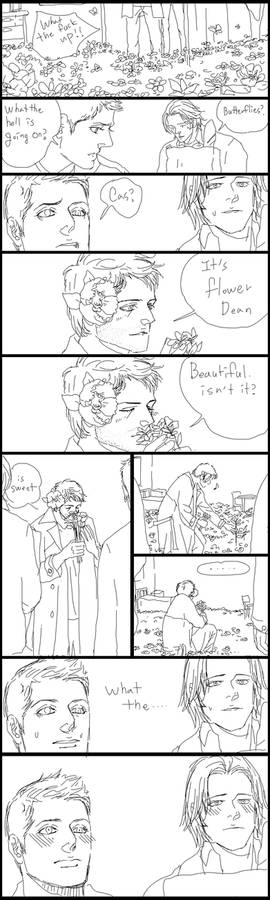 Castiel wants..02: A garden of flowers